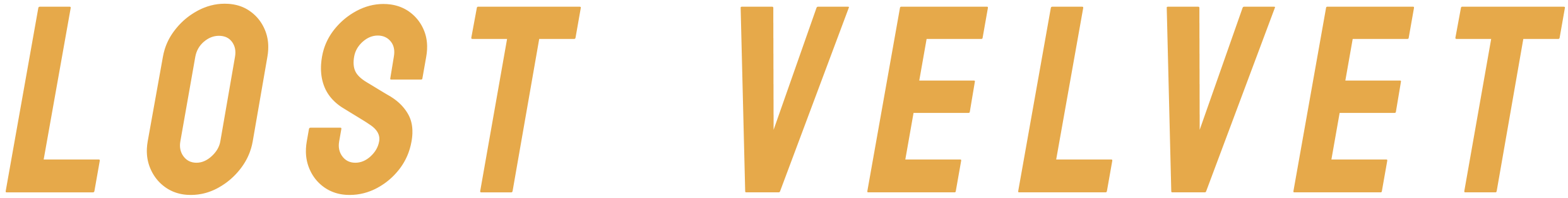 Lost Velvet Official Band Logo